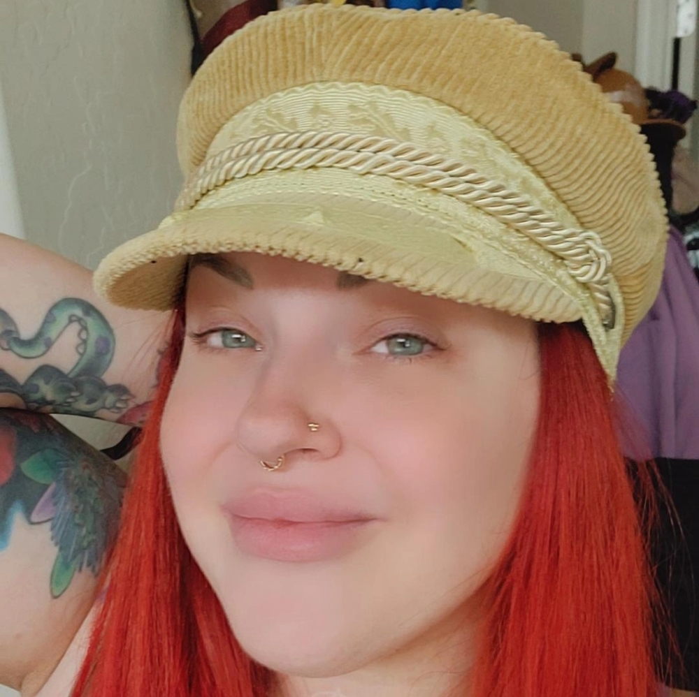 Gold Brixton CABBIE hat